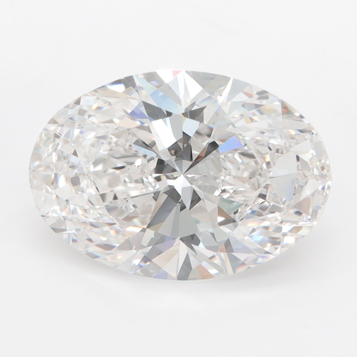 5.08 ct. oval Lab Grown Diamond front image