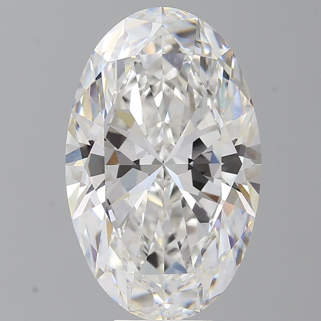 9.10 ct. oval Lab Grown Diamond front image