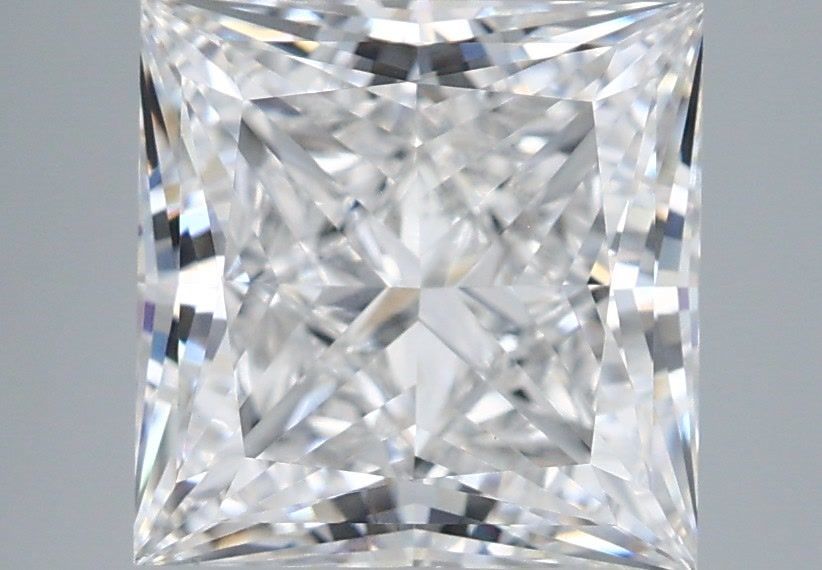 3.52 ct. princess Lab Grown Diamond front image
