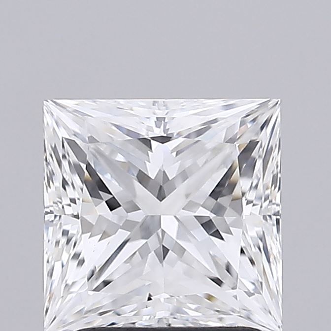 2.01 ct. princess Lab Grown Diamond front image