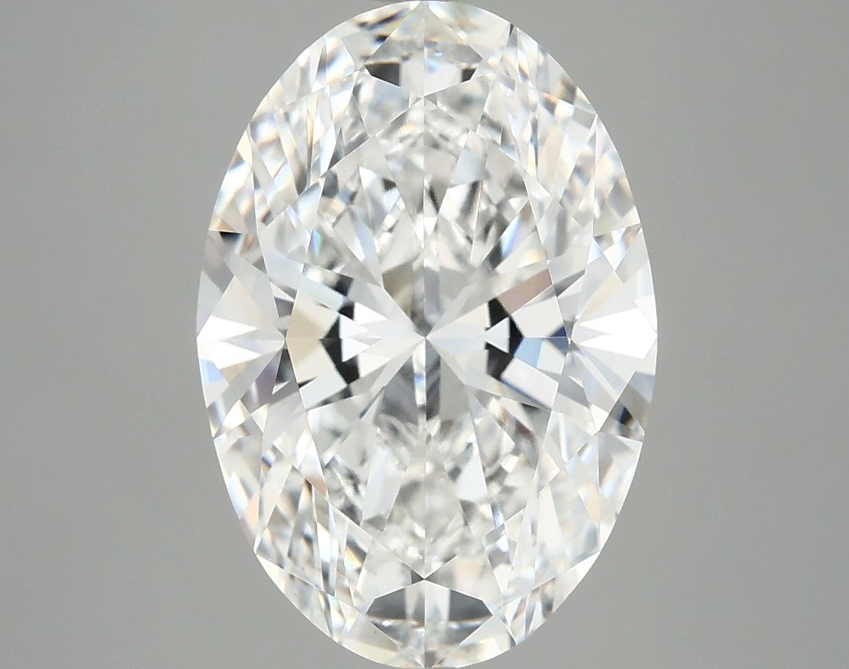 5.03 ct. oval Lab Grown Diamond front image
