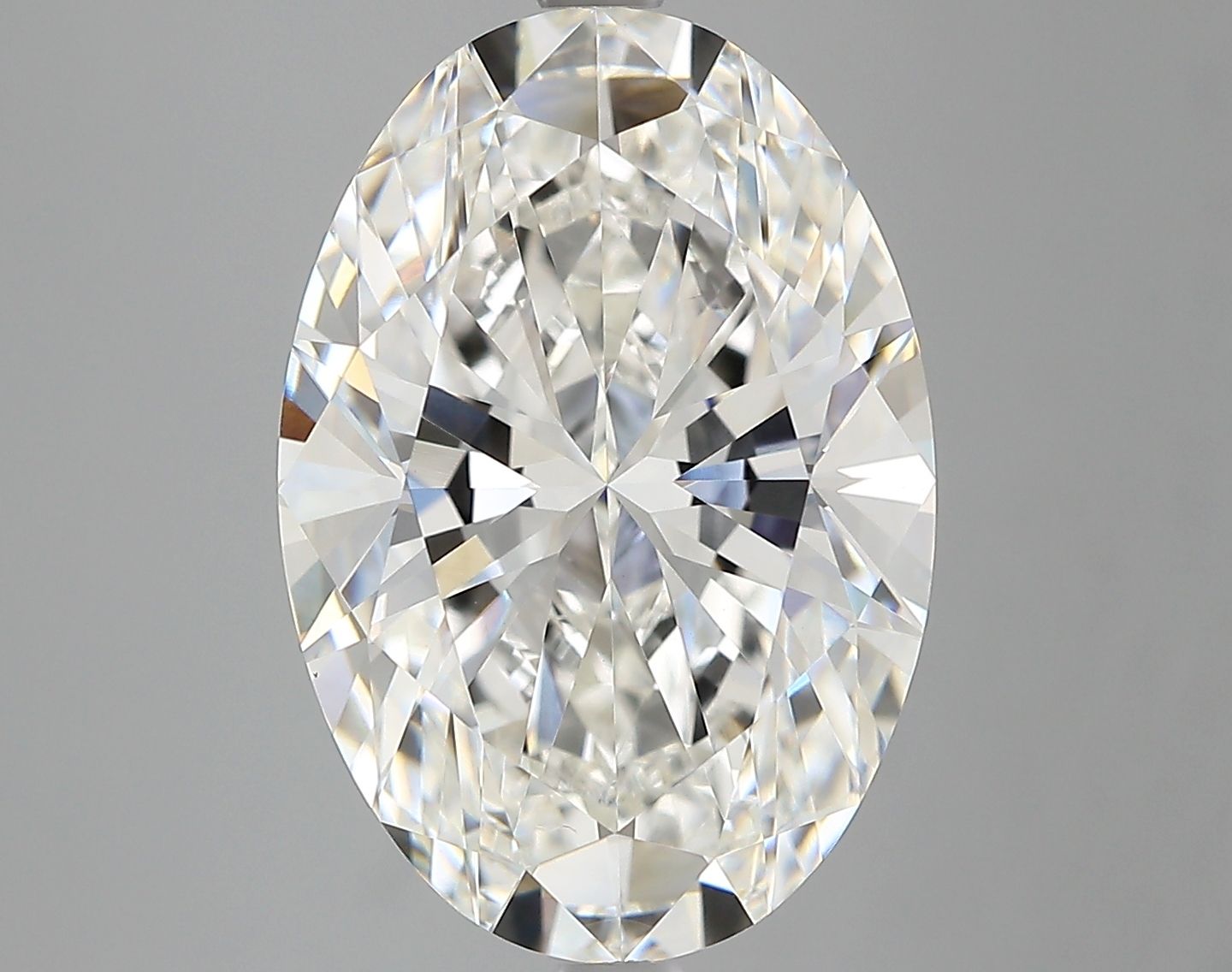 6.12 ct. oval Lab Grown Diamond front image