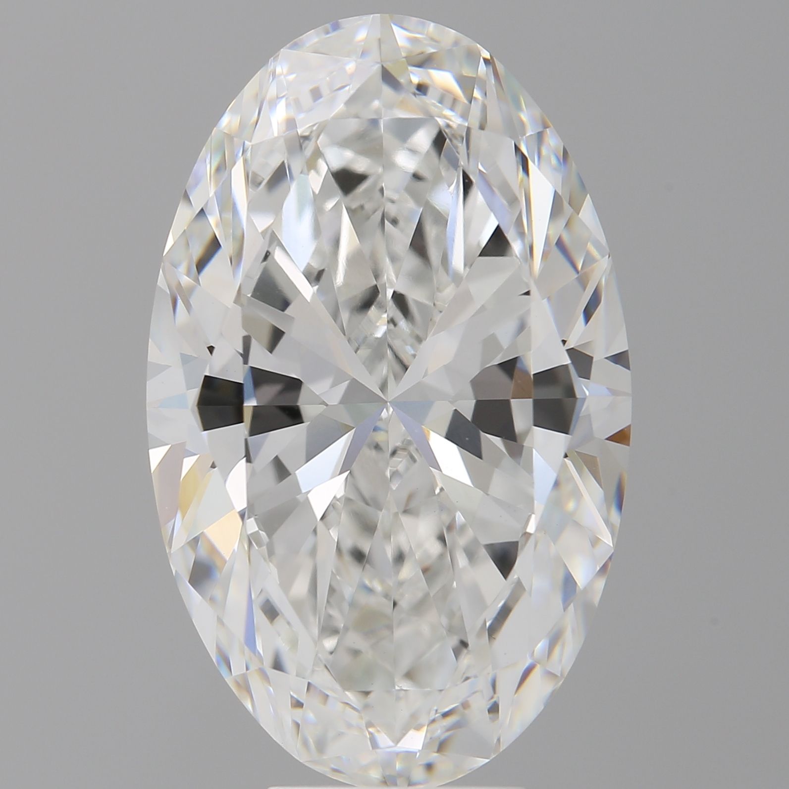 9.06 ct. oval Lab Grown Diamond front image