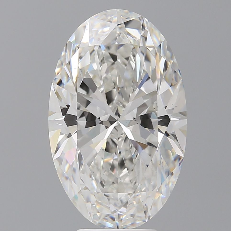 7.02 ct. oval Lab Grown Diamond front image
