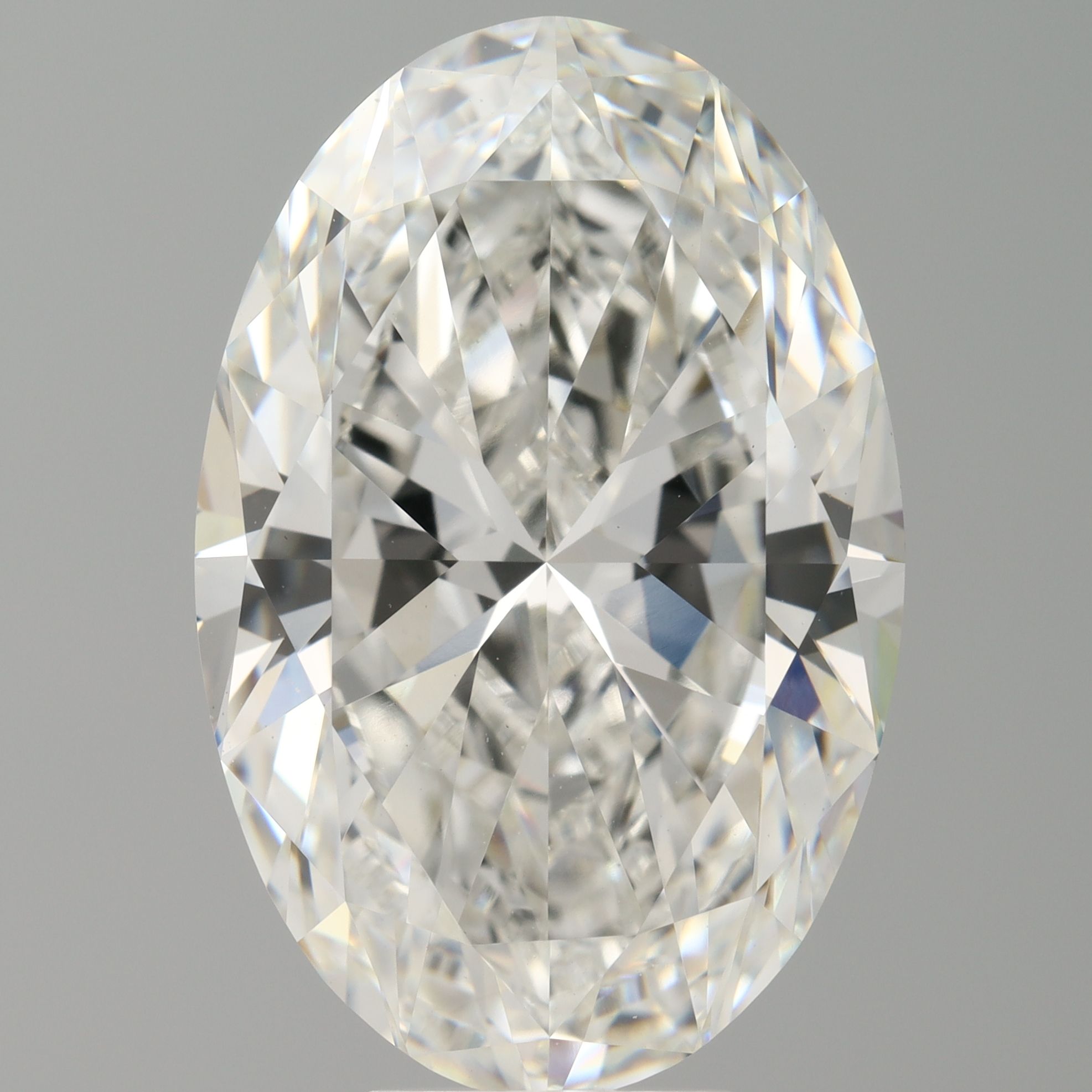 9.02 ct. oval Lab Grown Diamond front image