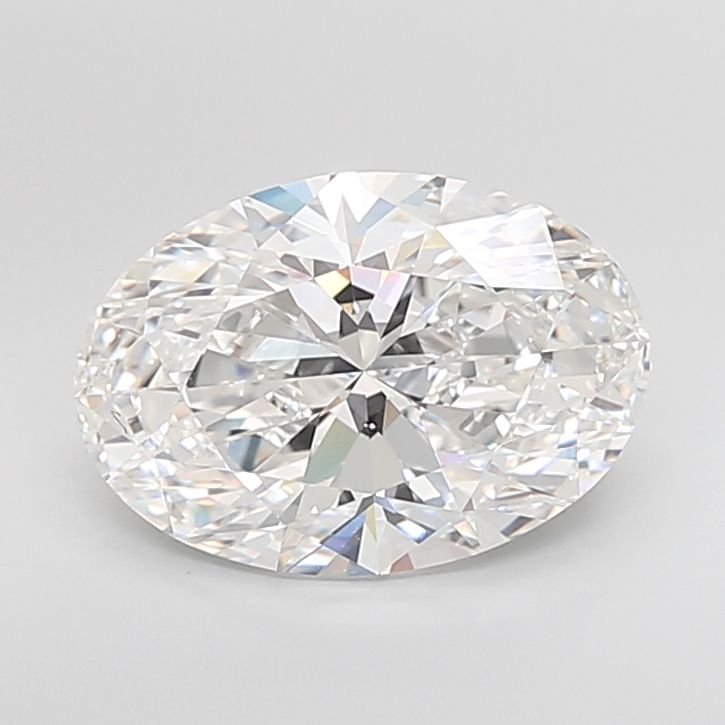 7.04 ct. oval Lab Grown Diamond front image