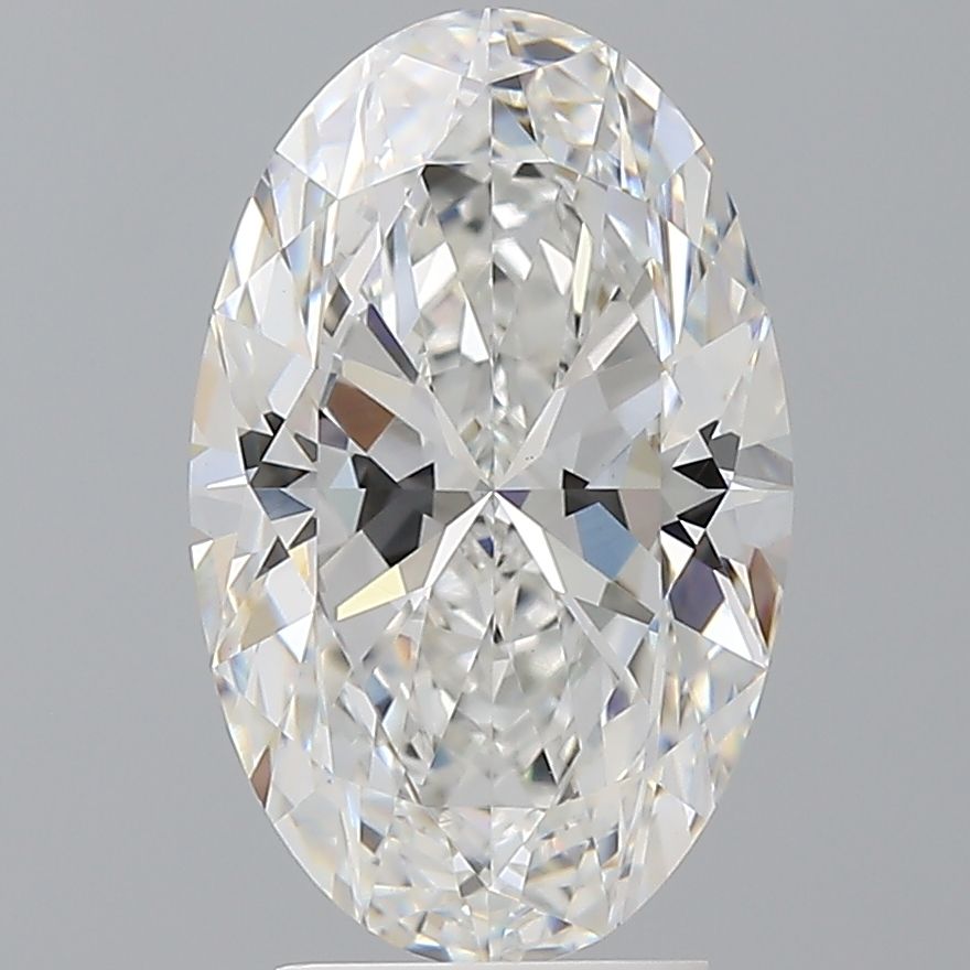 3.60 ct. oval Lab Grown Diamond front image