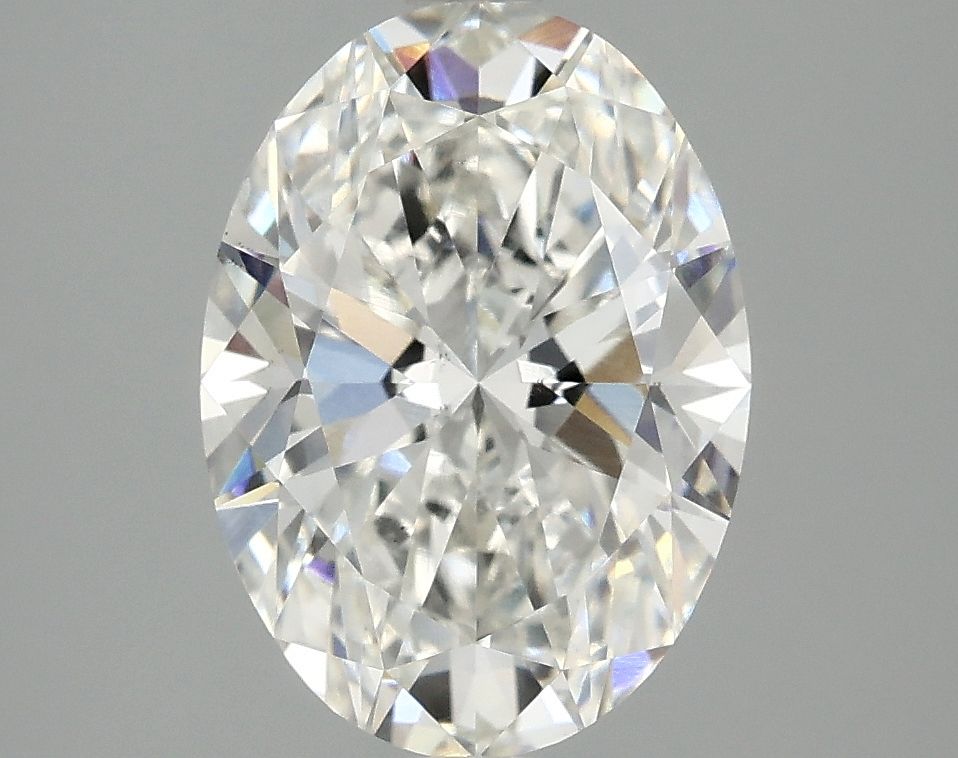 3.01 ct. oval Lab Grown Diamond front image