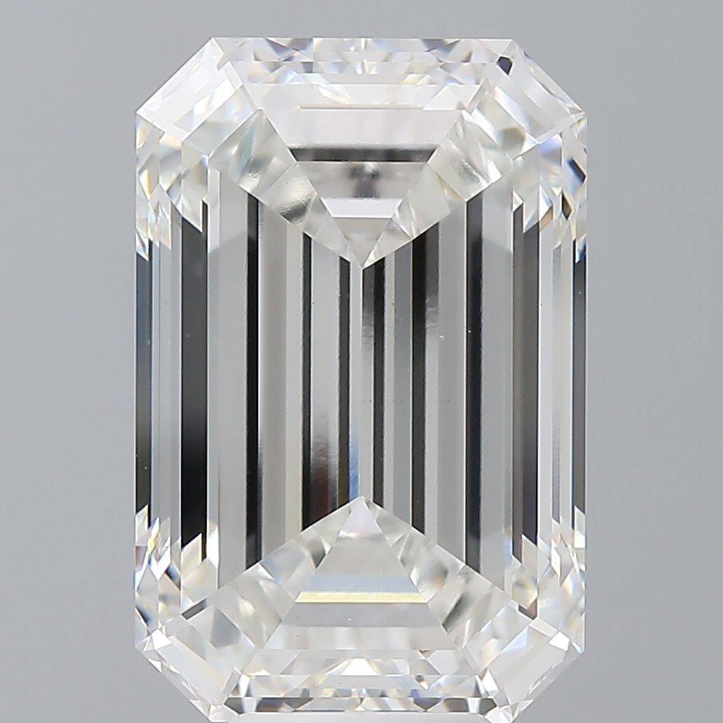 9.55 ct. emerald Lab Grown Diamond front image