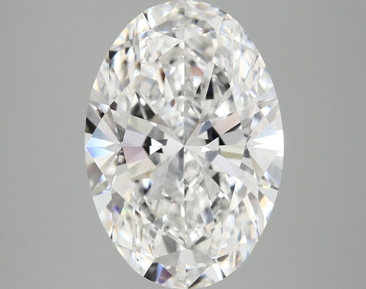 5.01 ct. oval Lab Grown Diamond front image