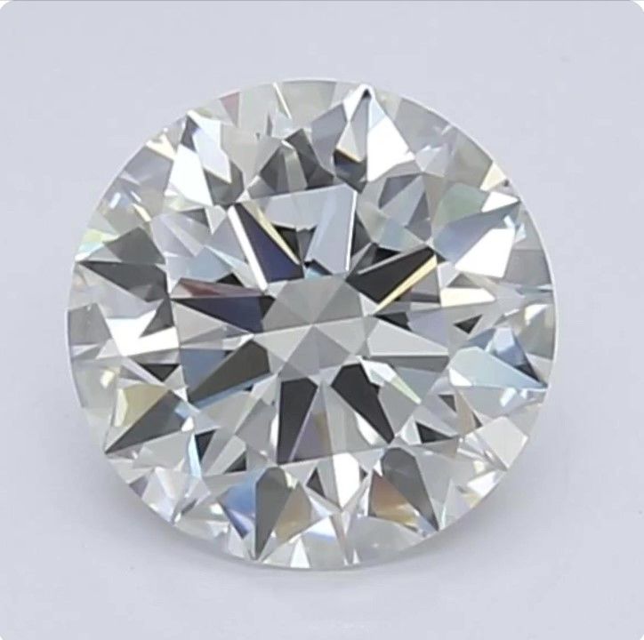 2.70 ct. round Lab Grown Diamond front image