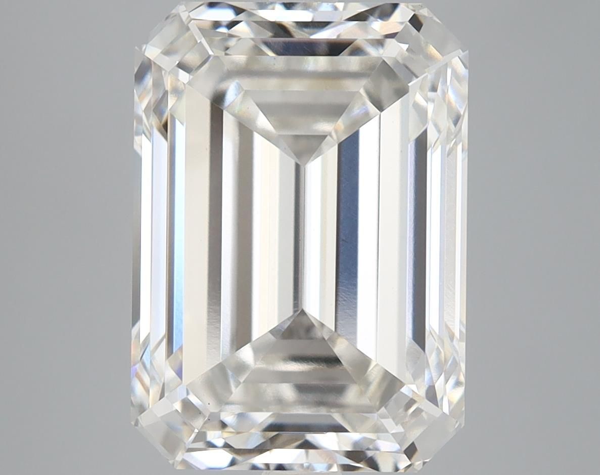 6.69 ct. emerald Lab Grown Diamond front image