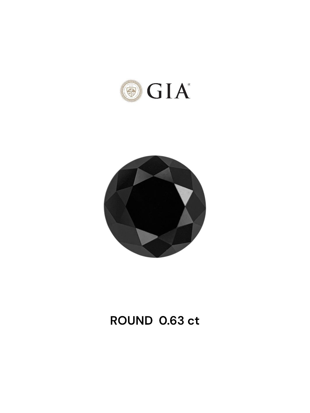 0.63 ct Round diamond