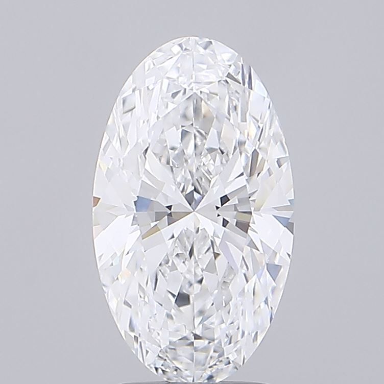 3.06 ct. oval Lab Grown Diamond front image