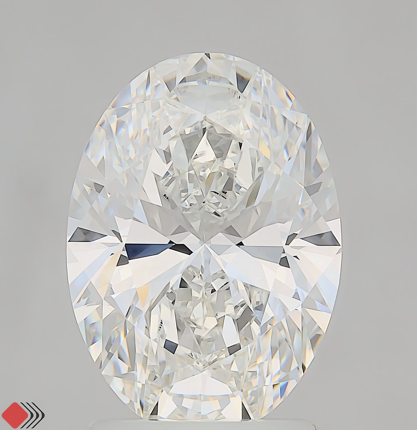 2.02 ct. oval Lab Grown Diamond front image
