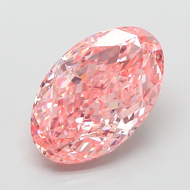 3.09 ct. oval Lab Grown Diamond front image