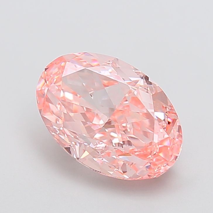 4.10 ct. oval Lab Grown Diamond front image