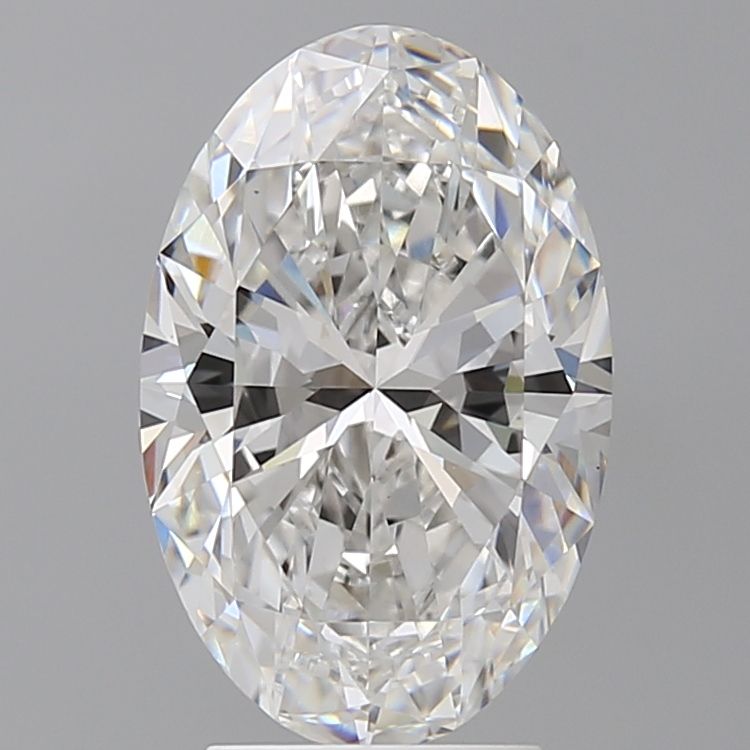 3.50 ct. oval Lab Grown Diamond front image