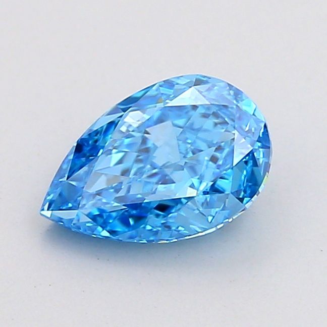 1.02 CT Fancy Vivid Blue PEAR