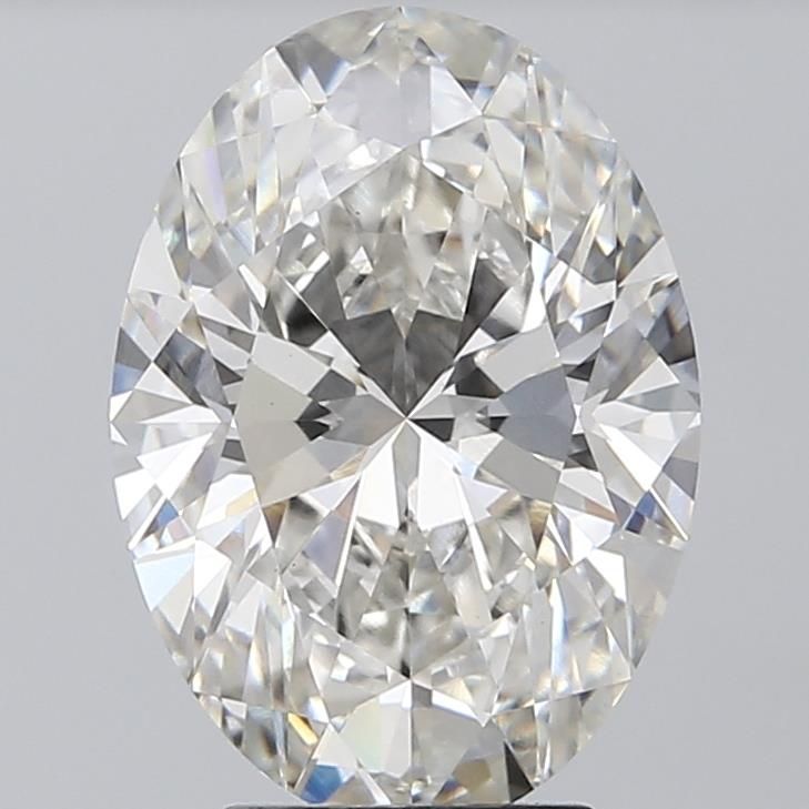 4.52 ct. oval Lab Grown Diamond front image