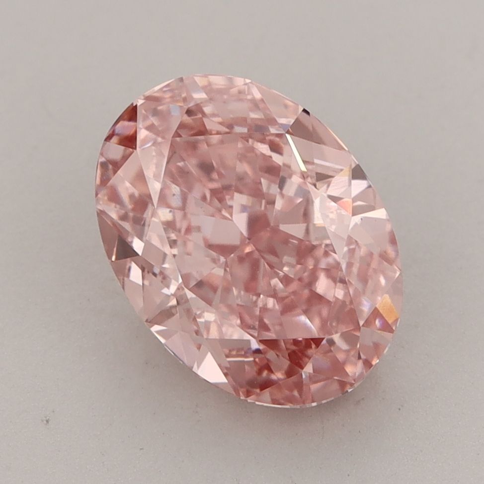 3.02 ct. oval Lab Grown Diamond front image