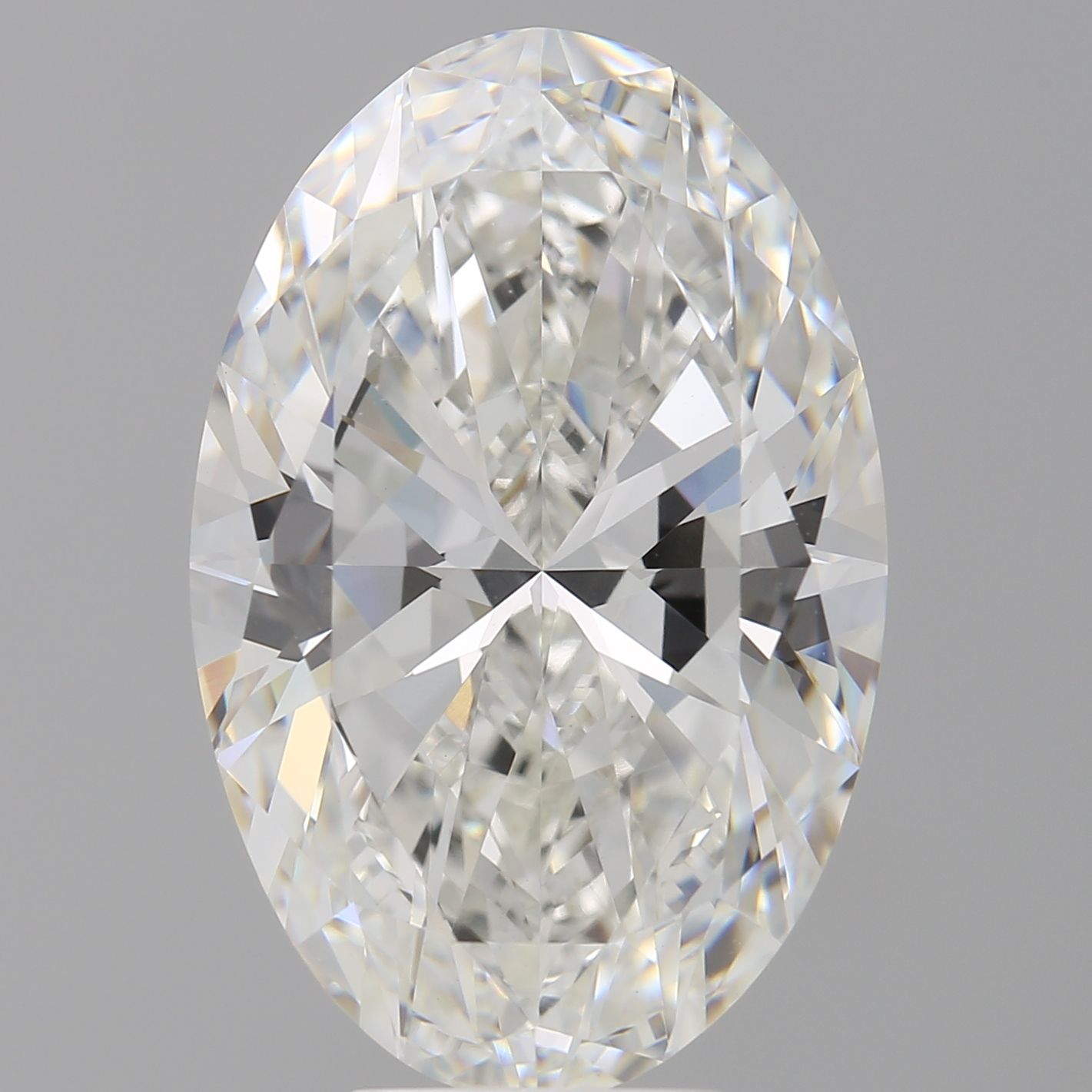 8.02 ct. oval Lab Grown Diamond front image