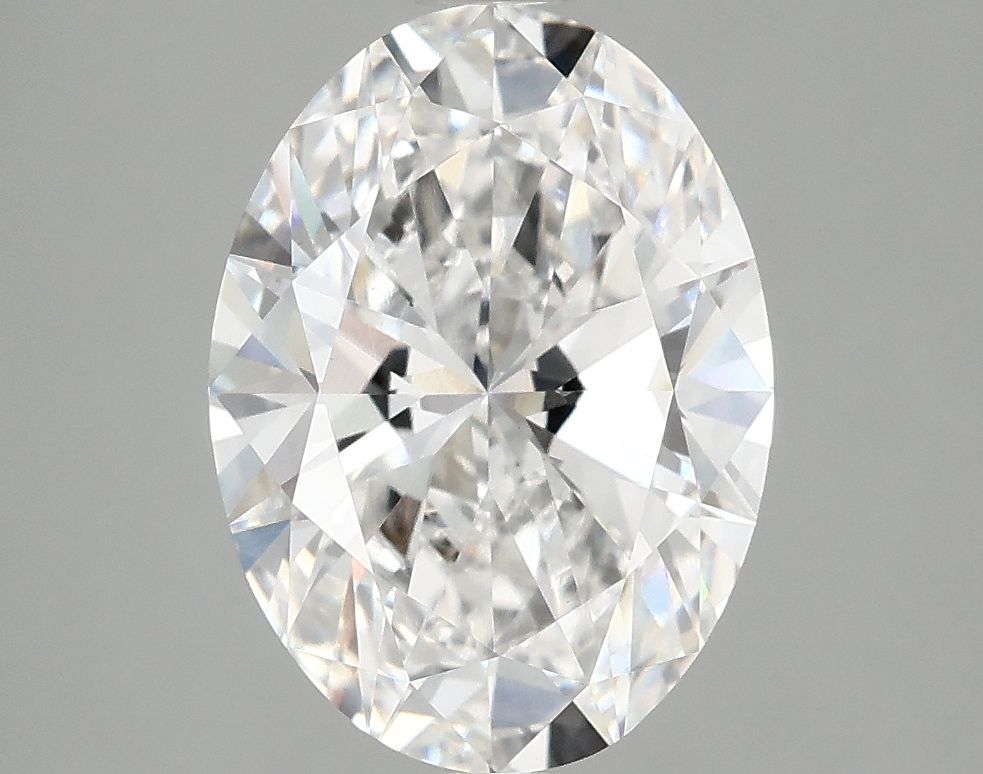 3.03 ct. oval Lab Grown Diamond front image