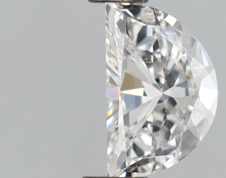 0.63 ct lab-grown Half moon Diamond