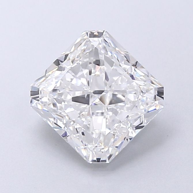 2.2 ct lab-grown Square radiant Diamond