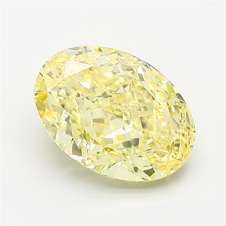 3.09 ct. oval Lab Grown Diamond front image