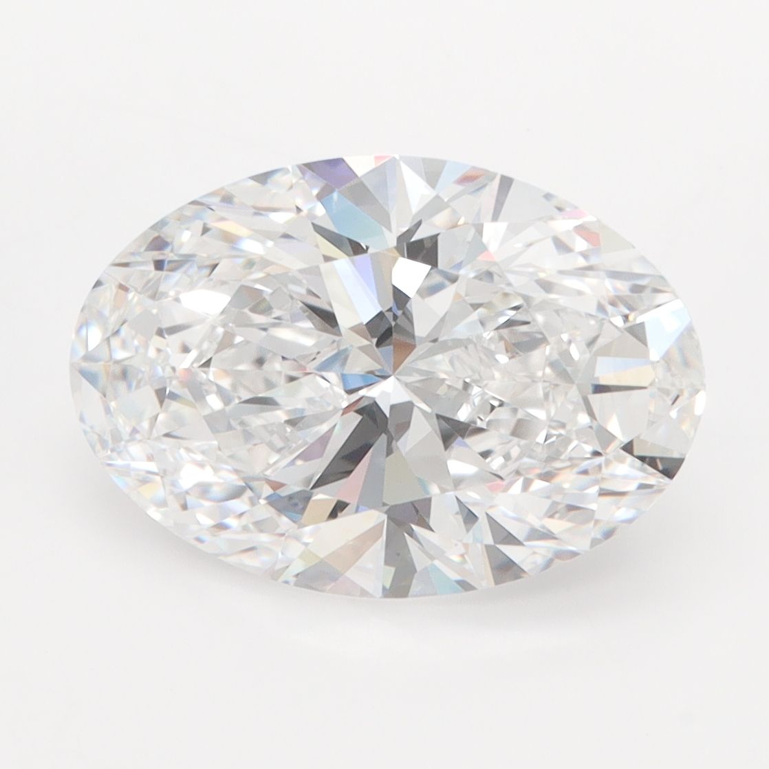 4.03 ct. oval Lab Grown Diamond front image