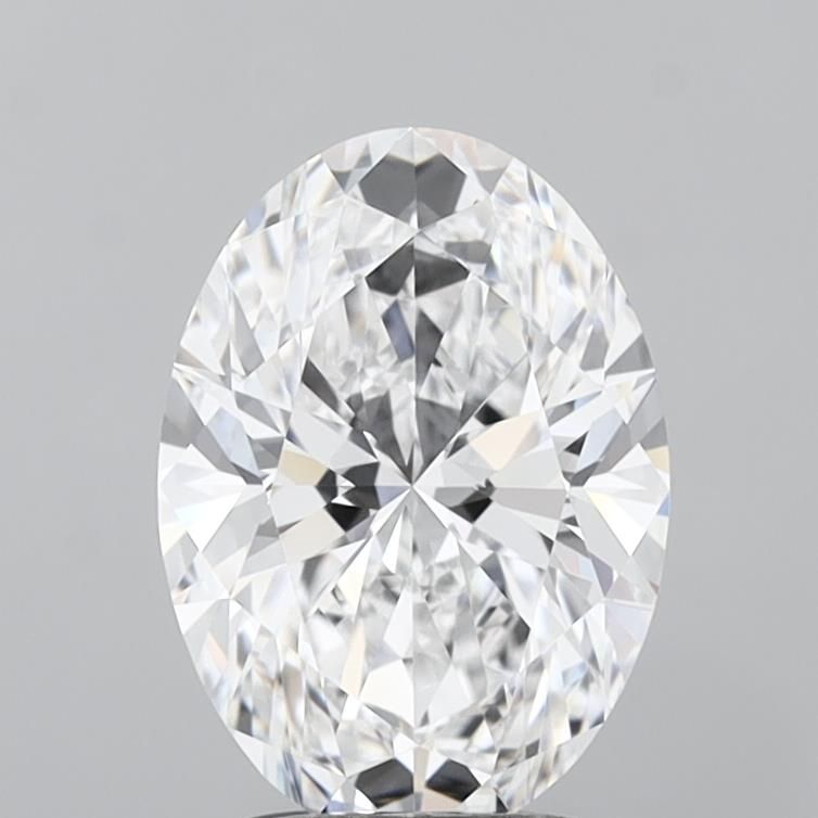 2.51 ct. oval Lab Grown Diamond front image