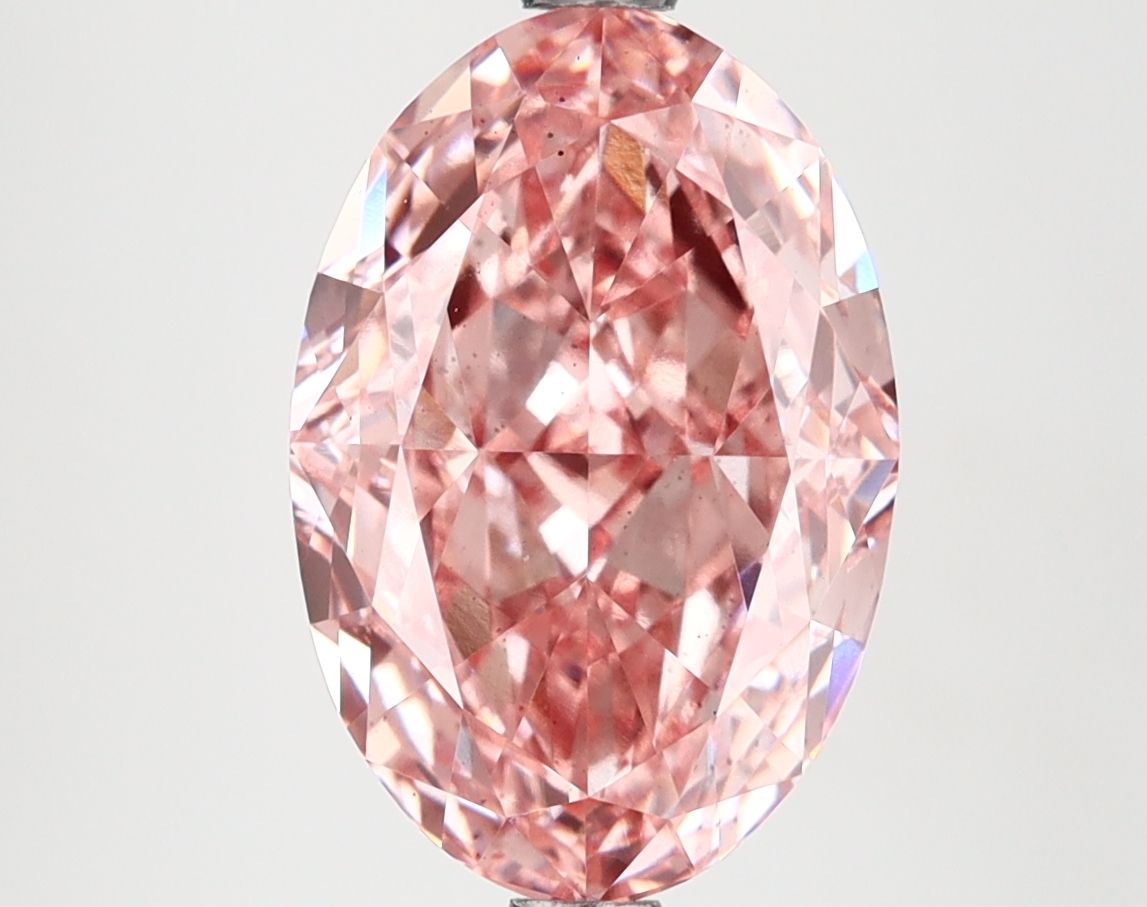 4.14 ct. oval Lab Grown Diamond front image