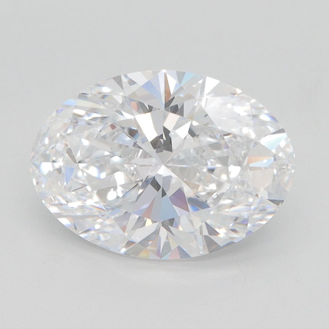 3.02 ct. oval Lab Grown Diamond front image