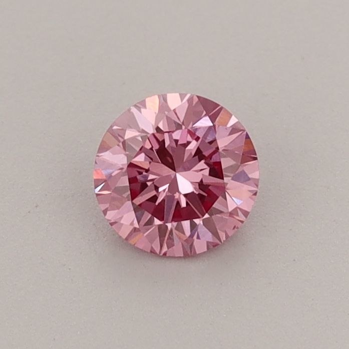 0.38 CT Fancy Vivid Pink ROUND