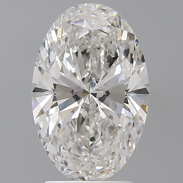 3.02 ct. oval Lab Grown Diamond front image