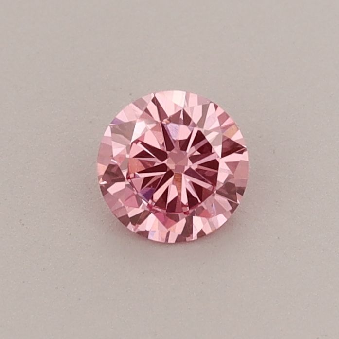 0.28 CT Fancy Vivid Pink ROUND