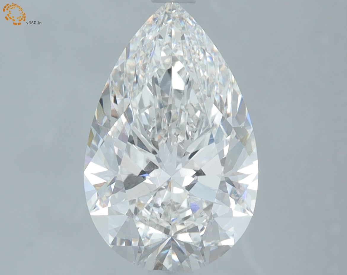 3.06 ct. pear Lab Grown Diamond front image
