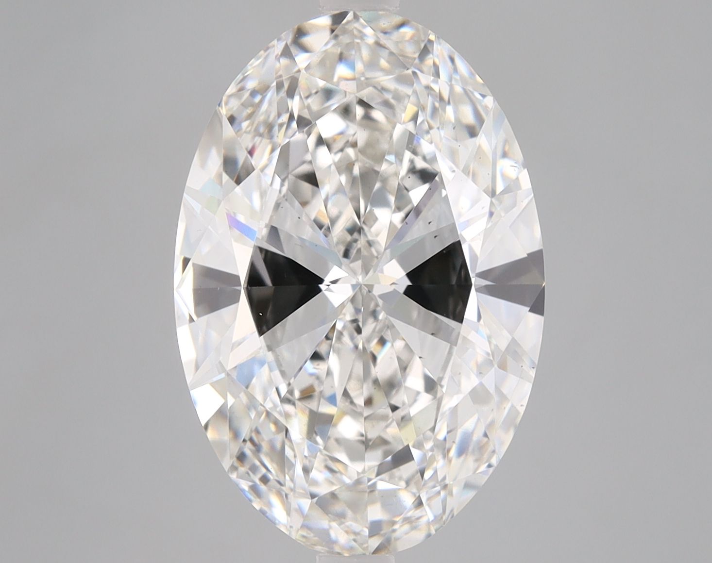 6.01 ct. oval Lab Grown Diamond front image