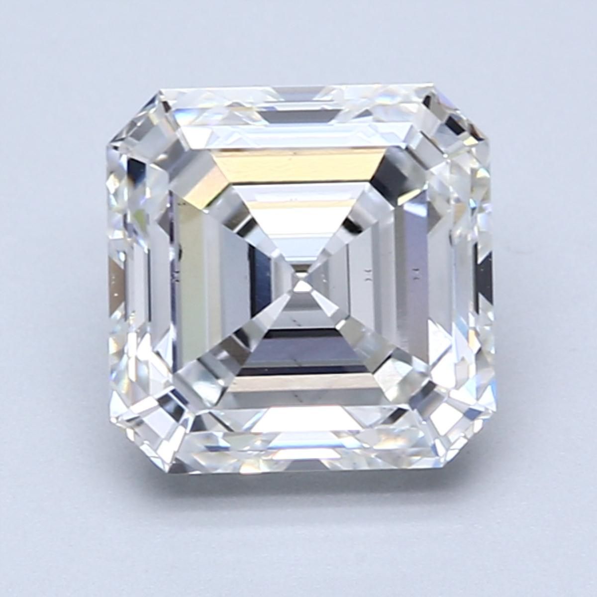 4 ct lab-grown Square emerald Diamond