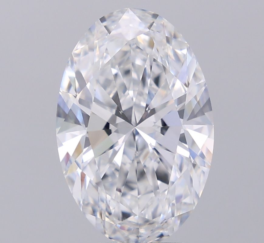 4.06 ct. oval Lab Grown Diamond front image