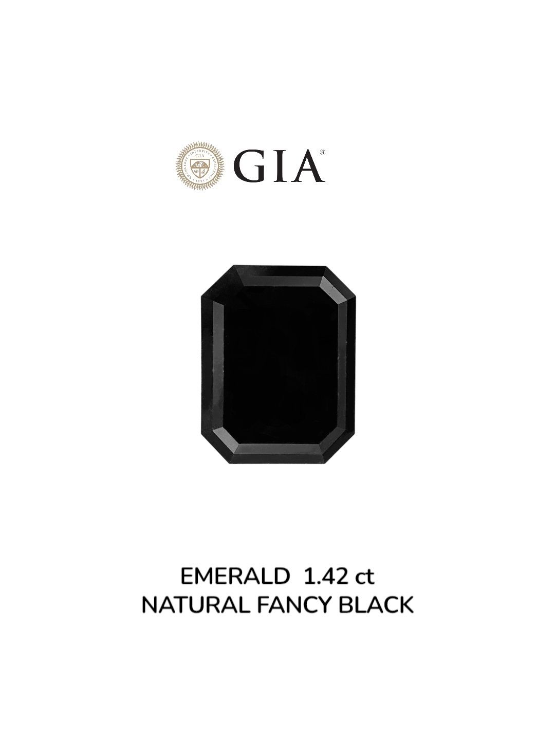 1.42 ct Emerald diamond