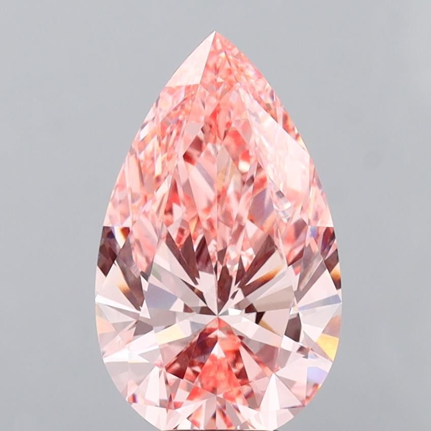 6.03 ct. pear Lab Grown Diamond front image