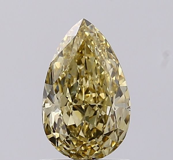 1.08 CT Fancy Yellow PEAR