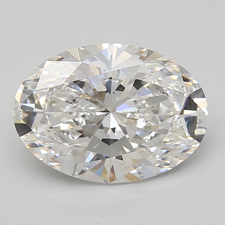 3.01 ct. oval Lab Grown Diamond front image