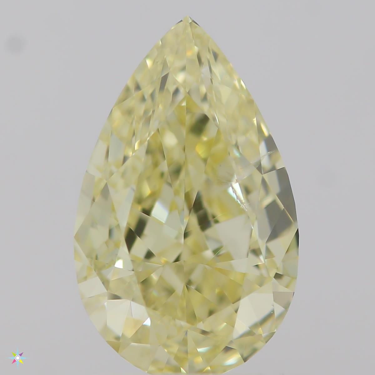 Diament 1.0 ct Fancy Yellow/I1