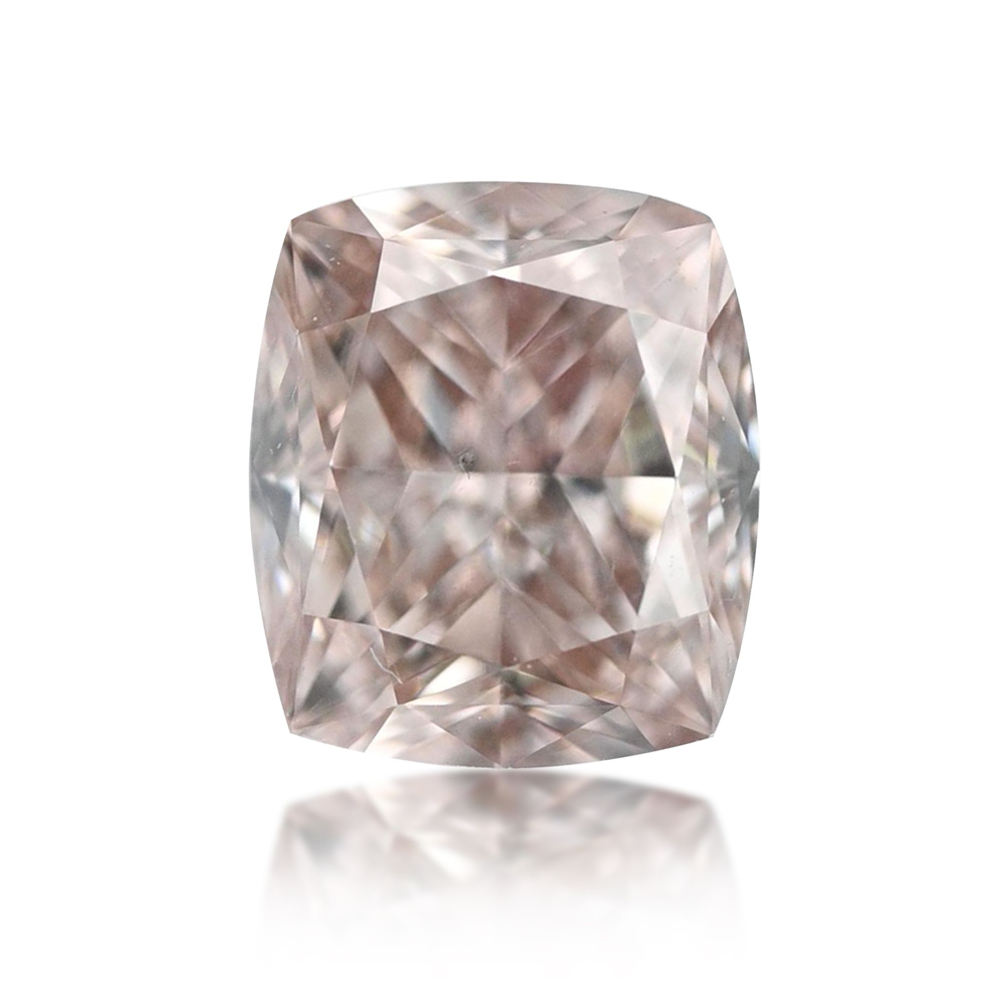 Diament 0.52 ct Fancy Pink Brown/VS2