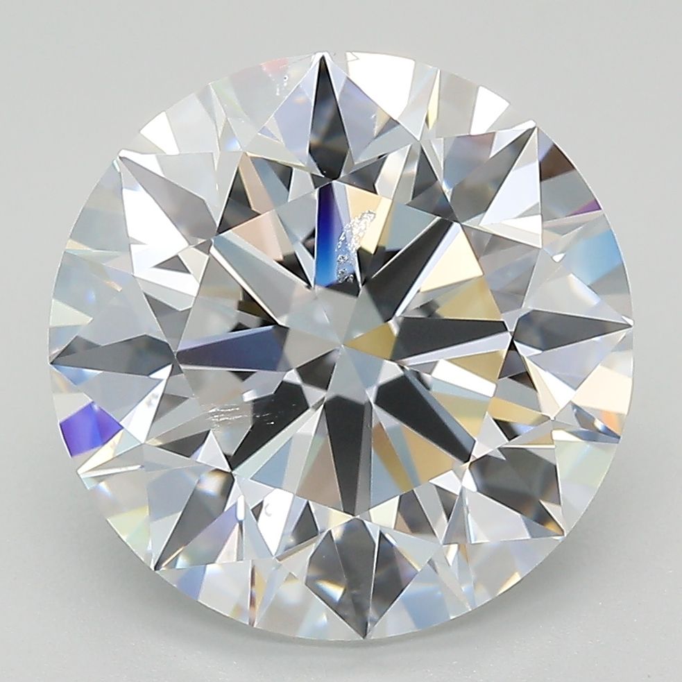 6.04 ct. round Lab Grown Diamond front image