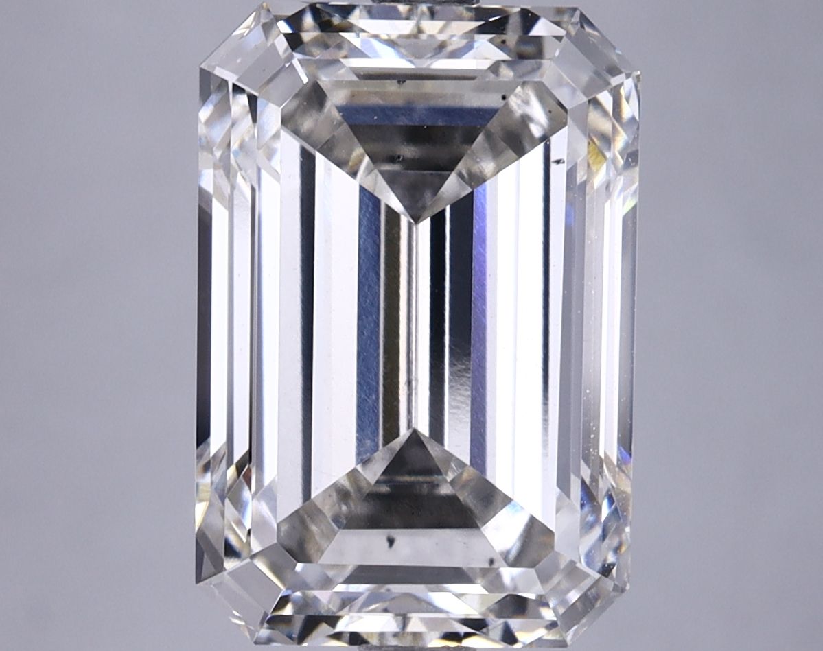 6.41 ct. emerald Lab Grown Diamond front image