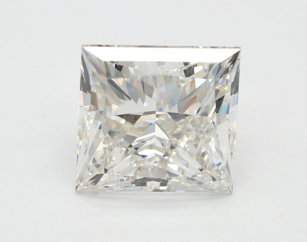 3.50 ct. princess Lab Grown Diamond front image